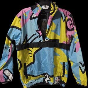 Vintage Reasons Multicolor Graphic Raincoat